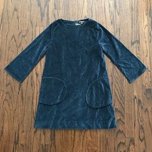 NWT Velveteen Dark Teal Velvet Dress